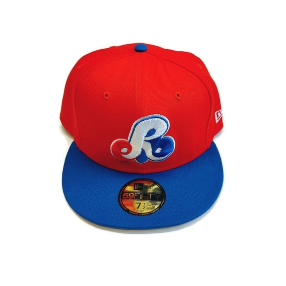 59Fifty New Era Rockford Expos Fitted Hat Cap Size 7 1/2 Midwest League … - Picture 1 of 7